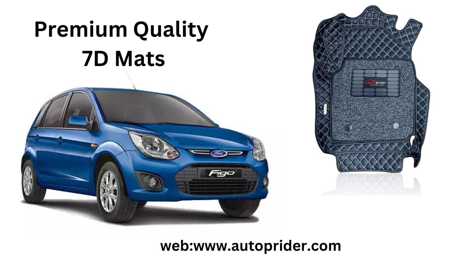 Autoprider | Premium 7D Car Mat For Ford Old Figo