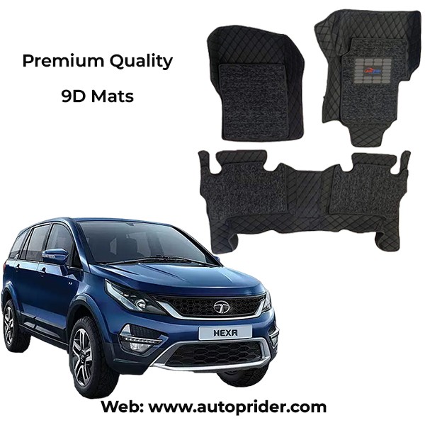 9D Car Mats For Tata Hexa