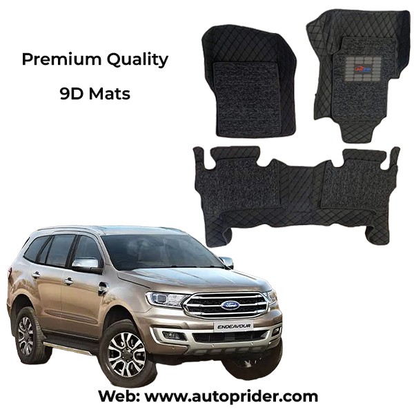 9D Car Mats For Ford Endeavour