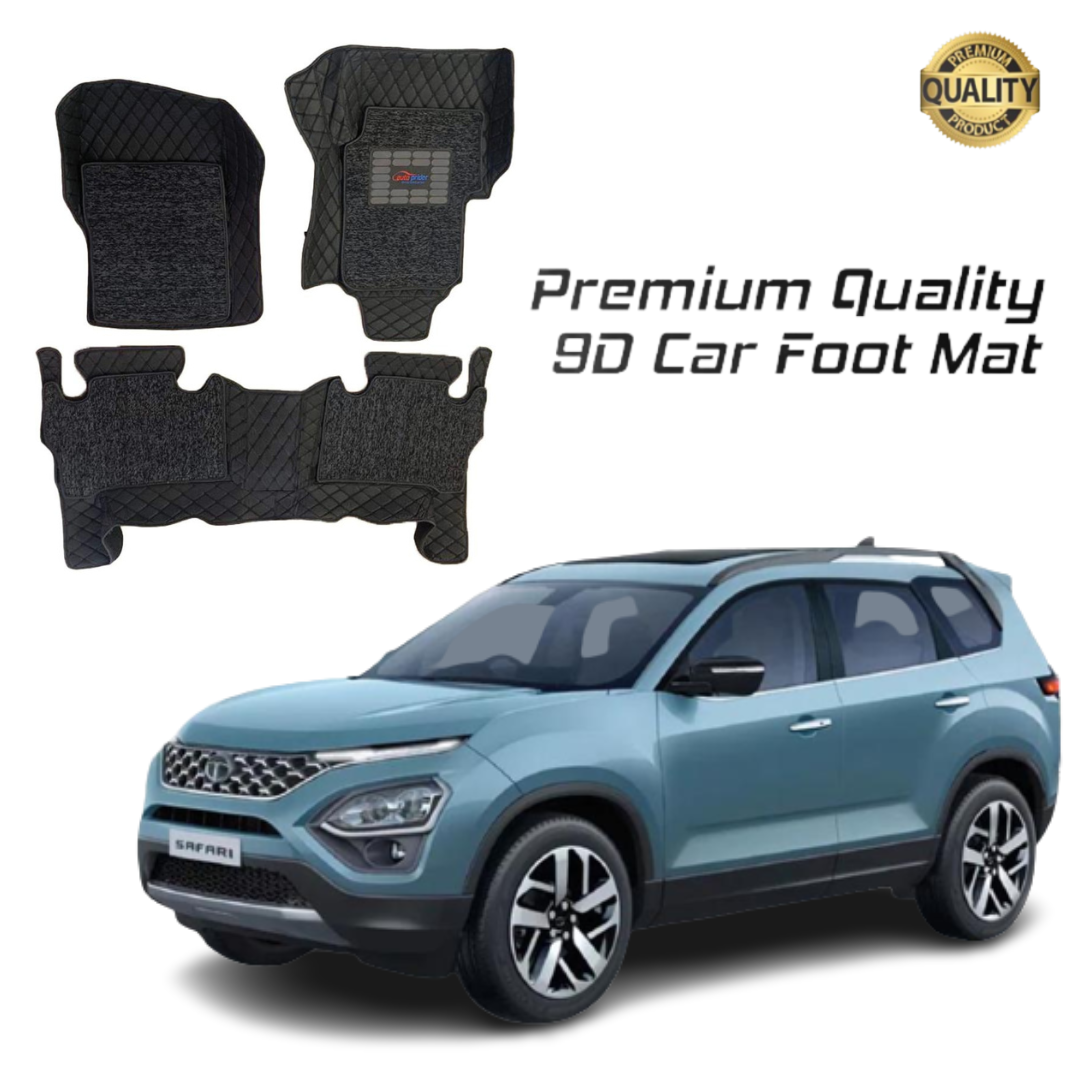 9D Car Mats for Safari 2022 - Premium Quality