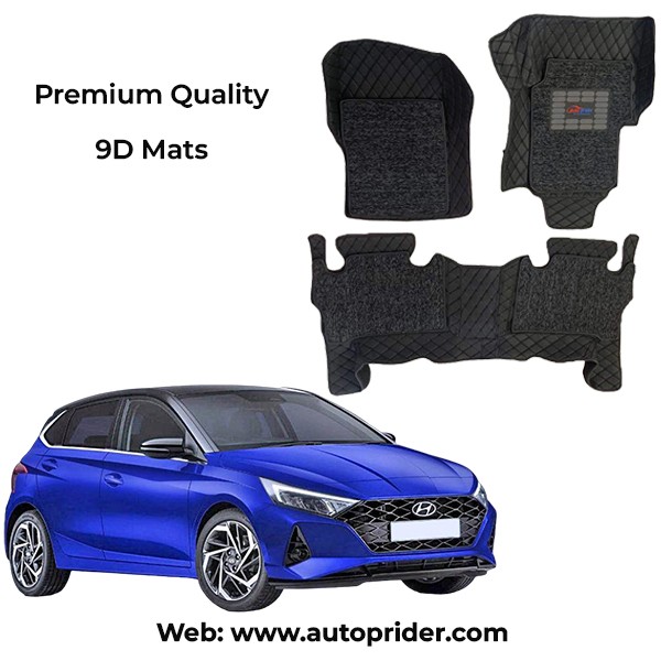 9D Car Mats For Hyundai i20 N