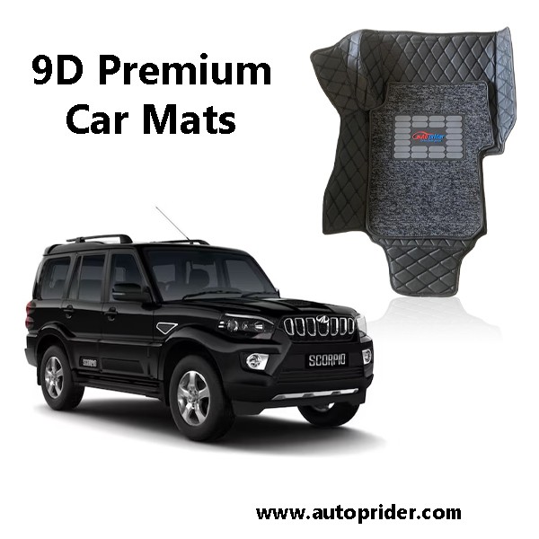 Autoprider | 9D Premium Car Mats For Mahindra Scorpio Classic