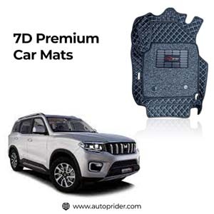 Autoprider - 7D Premium Car Mat For Mahindra - Scorpio N -7 seater