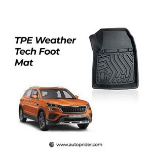 Autoprider - TPE Weather Tech Car Foot Mat for Skooda - Kushaq