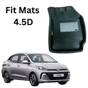 Autoprider | Fit Mats 4.5D Economy Car Mats for Hyundai Aura
