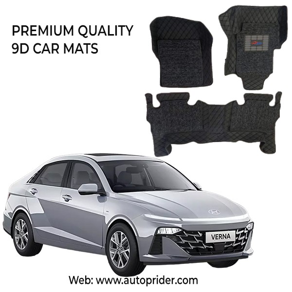 9D Car Mats for Hyundai Verna New 2023