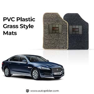 Autoprider - PVC Plastic Grass Style Car Mat For Jaguar XF