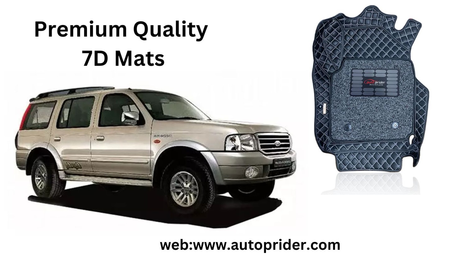 Autoprider | Premium 7D Car Mat For Ford Old Endeavour