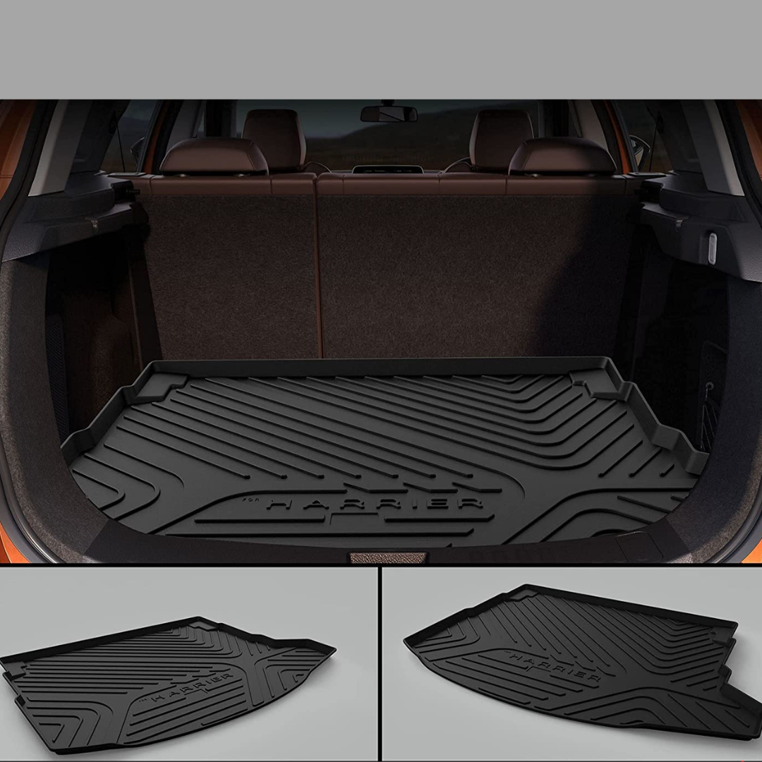 GFX Car Trunk Mat Compatible with Harrier, Floor DickyBoot Mat (Model - 2019 onwards)