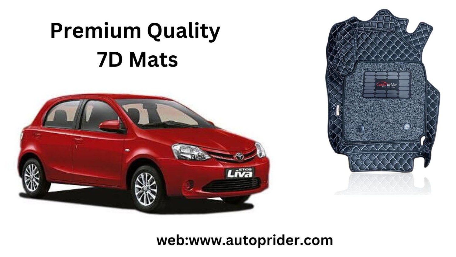 Autoprider | Premium 7D Car Mat For Toyota Liva