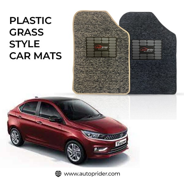 Autoprider - Plastic Grass Car Mat For Tata - TigorStyle