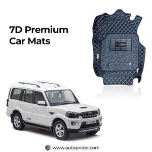 Autoprider - 7D Premium Car Mat For Mahindra - Scorpio (Caption Seat)