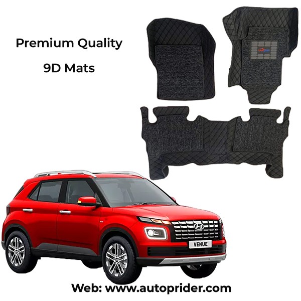 9D Car Mats For Hyundai Venue