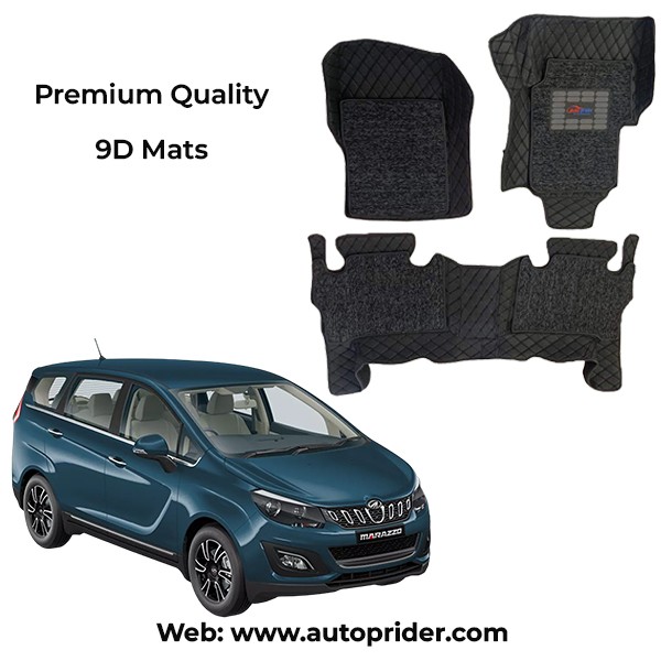 9D Car Mats For Mahindra Marazzo