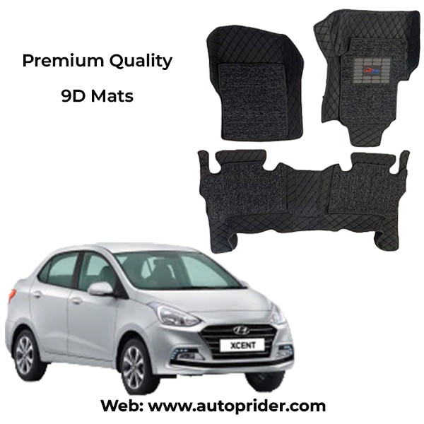 9D Car Mats For Hyundai Xcent