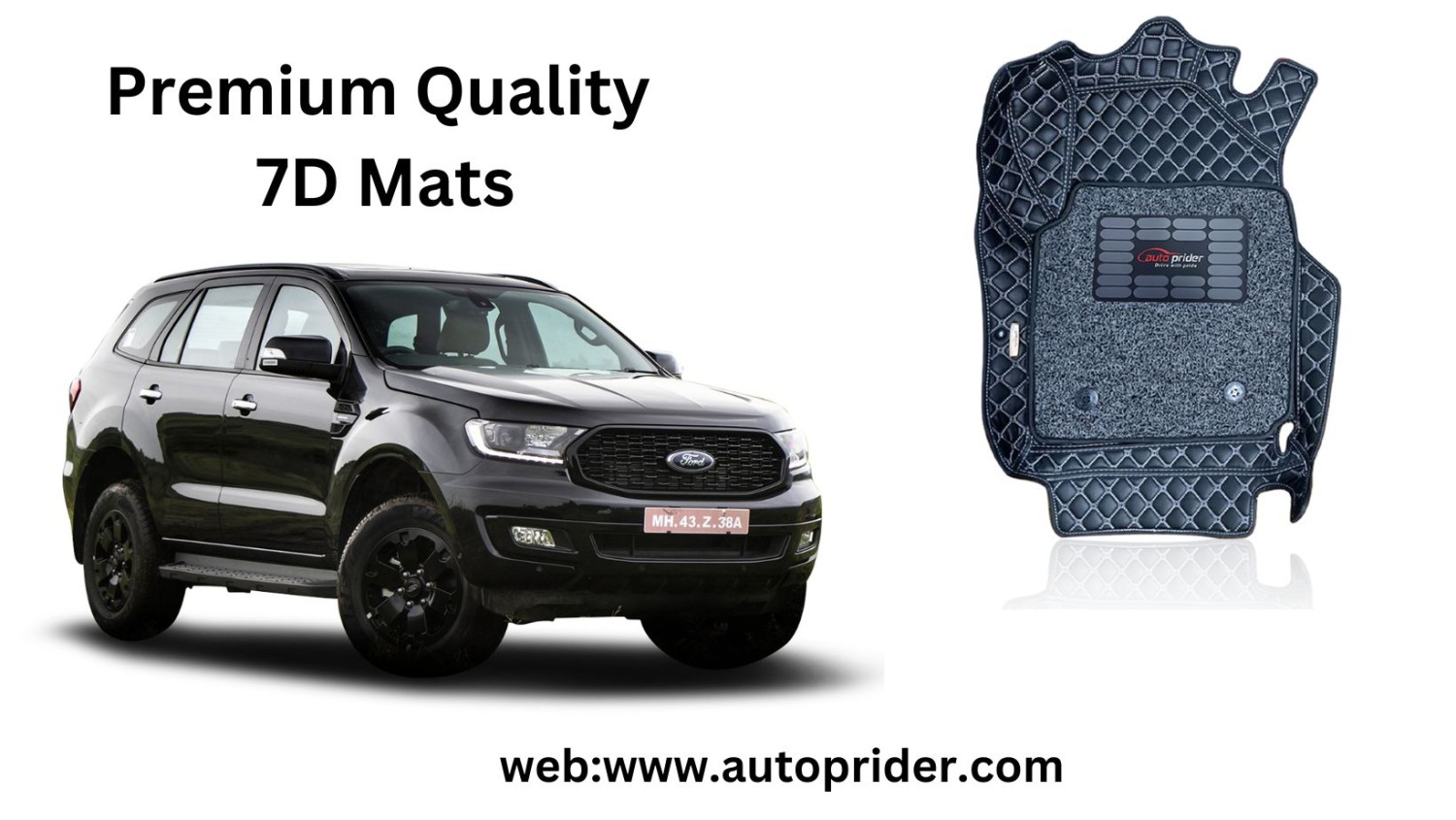 Autoprider | Premium 7D Car Mat For Ford New Endeavour