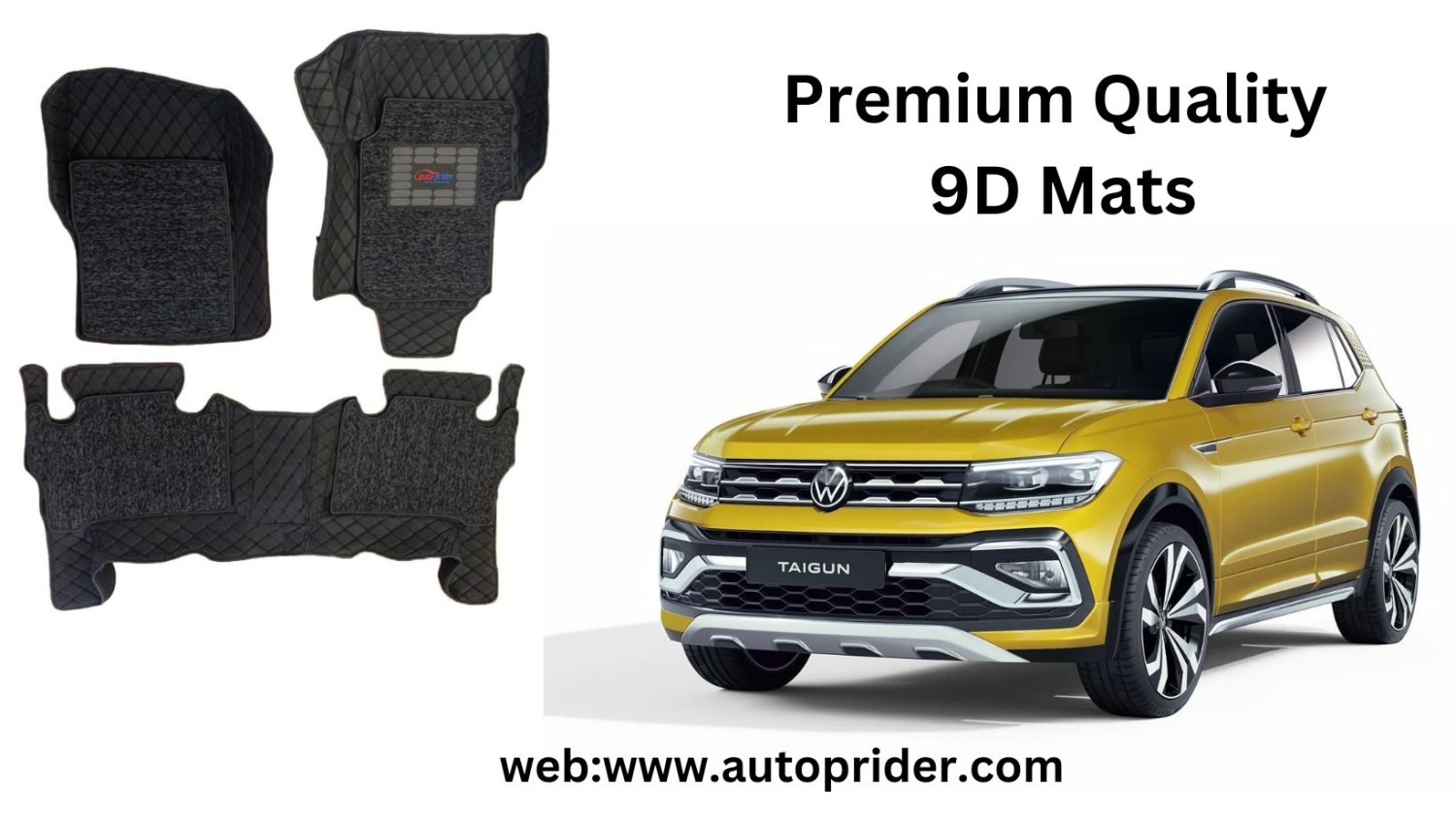 Autoprider | Premium 9D Car Mats for Volkswagen Taigun