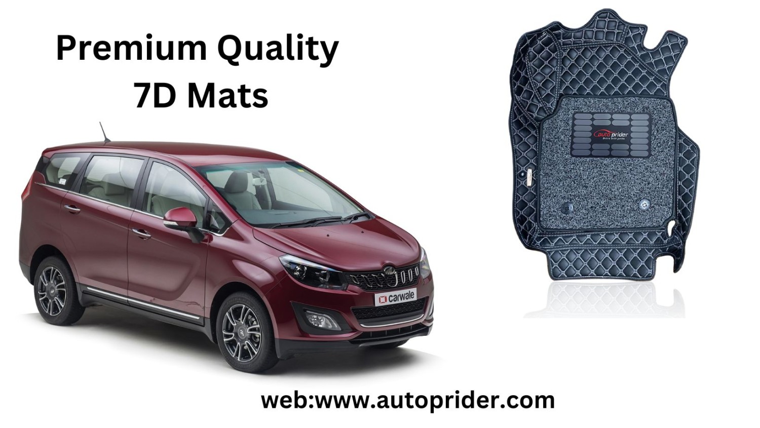 Autoprider | Premium 7D Car Mats for Mahindra Marazzo