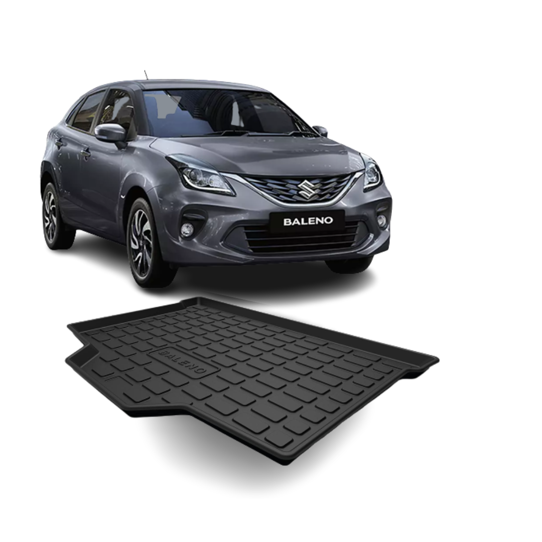 GFX Trunk Boot Dicky Mat Rear Mats (After-Market) Compatible with Baleno (2015-2021)